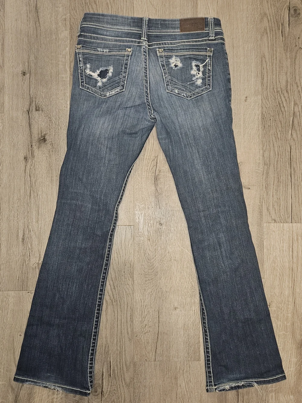 BKEdenim Sabrina Women's Bootcut Jeans - Medium Wash Blue - Picture 5 of 7